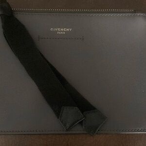 Givenchy Black Clutch with Wristlet